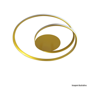Plafon ares 48w gold gmh/ref.pl-ares-80-gold