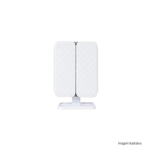 Espelho de  maquiagem com led dobravel top rio /ref:trc0440.
