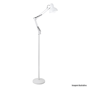 Luminaria de coluna office lamp e27 branco gmh /ref:ol-b.