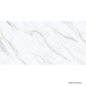 Piso Acetinado 64X123cm Embramaco Mont Blanc Satiny / REF. RT64005
