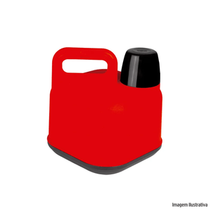 Garrafão térmico 3,0l vermelho mor /ref:25120102.