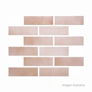 Revestimento bold brick gold 7x26cm - portobello
