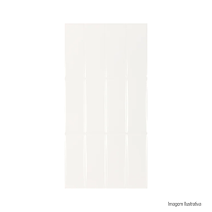 Revestimento retificado gap white 30x60cm portobello / ref:204681e.
