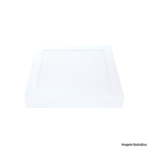 Painel de led pop quadrado sobrepor 24w neutra 4000k avant /ref:768130872.
