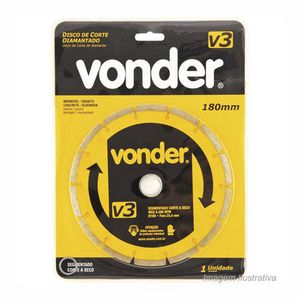 Disco diamantado segmentado 180mm v-3 - vonder