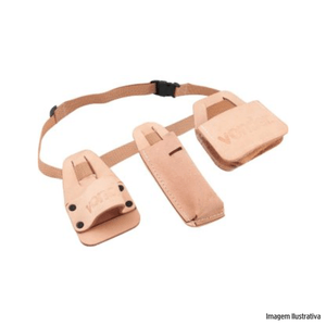 Cinto para carpinteiro em couro/nylon vonder /ref:7019300000.