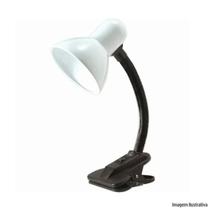 Luminaria mini clip branco gmh /ref:l-mc-branco.