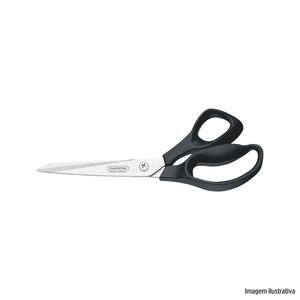 Tesoura inox cabo propileno onix 7" tramontina /ref:25925167.