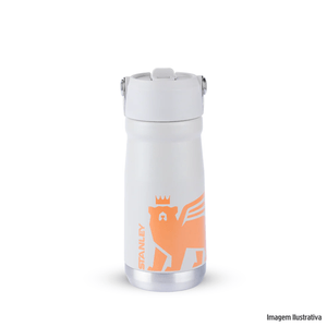 Garrafa térmica flip straw kids 500ml ash stanley /ref:08132-00.