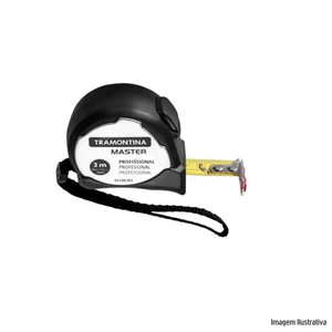 Trena profissional 3 metros preto tramontina /ref:43158/303.