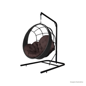 Balanco ninho com suporte - fama moveis
