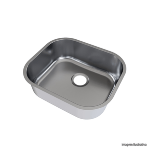 Cuba riva polido 40x34x14,5cm inox docol /ref:1699904.