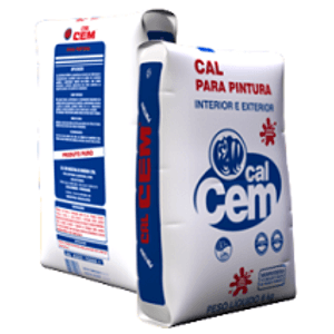 Cal para pintura 8kg - cal cem
