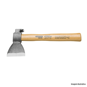 Machadinha com unha e cabo de madeira 450g tramontina /ref:40560/001.