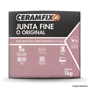 Rejunte fine 1kg creme ceramfix /ref:604239.