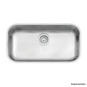 Cuba de embutir inox lavinia 56x34 tramontina /ref:94024102.