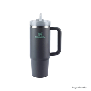 Copo térmico quencher com tampa charcoal 1,18l stanley / ref.08151