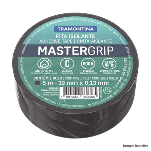 Fita autofusão tape 0,76 mm x 19 mm x 10 m tramontina /ref:57546000.