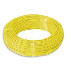 Cabo flexível 10.0mm com 100mts amarelo - rcm