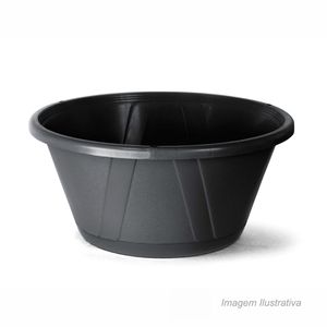 Vaso cuia nobre com prato n03 preto nutriplan/ref.6300105-07