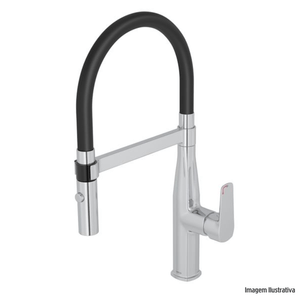 Monocomando para cozinha level motion cromado mesa deca /ref:2274.c.pt.