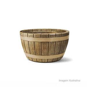 Vaso  terraza tina 32cm envelhecido nutriplan /ref.7301907-27
