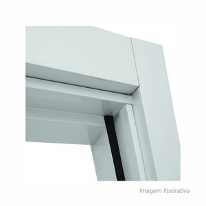 Jogo guarnição facility para porta pivotante 215x104cm - brasil esquadrias