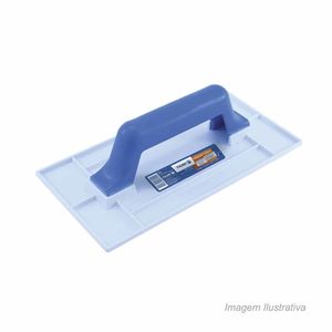 Desempenadeira para grafiato plástica 27cm - tigre