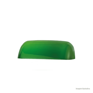 Cupula luminária inglesa 2,5x2,6cm verde gmh /ref.cupula-l-inglesa-verde