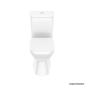 Kit bacia c/caixa debba classic branco roca/ref.c329723001