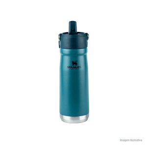 Garrafa termica flip straw 651ml lagoon  stanley/ref.8080