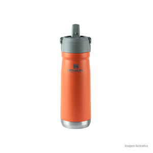 Garrafa termica flip straw 651ml guava stanley /ref.08093