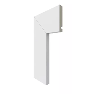 Guarnição de polisestireno r.451 70x13mm 2,4mts branco - santa luzia