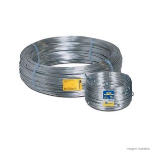 Arame galvanizado n.12 1kg 2,76mm - gerdau