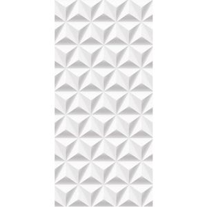 Revestimento retificado nuance pirâmide brilhante 43x91cm - ceusa