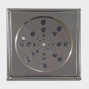 Grelha quadrada c/ fecho e porta grelha150mm inox - clarinox