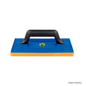 Desempenadeira plastica com espuma 27x14 tramontina /ref:77380/540.