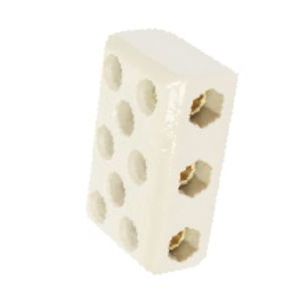 Conector de porcelana 16mm tripolar - germer