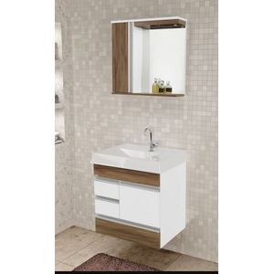 Kit napole supenso 2gav nogal 60cm - ajr