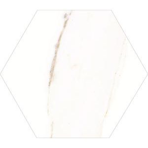 Porcelanato bold opera hexa natunural 17x17cm white - portinari