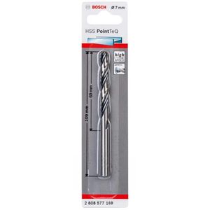 Broca rápida para metal e aço hss pointteq 07mm - bosch