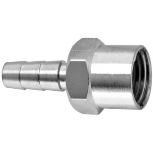 Adaptador para filtro 1/4" x 1/4" cromado -  blukit