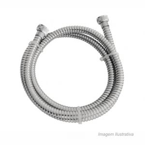 Ligação flexível corrugada para duchas 120cm inox - blukit