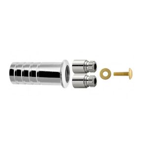 Prolongador para registro padrão deca 40mm cromado - blukit