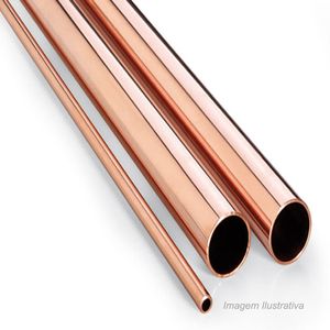 Tubo de cobre classe e 1 de 28mm - cobresul
