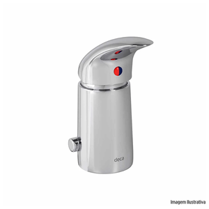 Misturador monocomando bide smart cromado deca louças /ref:2895.c71.