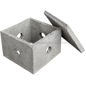 Caixa de concreto p/eletrica 30x30