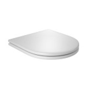 Assento poliéster c/ brilho carrara 34,5x43,5 branco deca /ref. ap.237.17