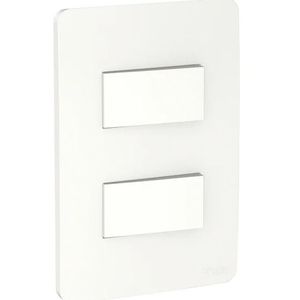 Orion cj tecla 1 simples + 1 paralela branco 10a branco - schneider