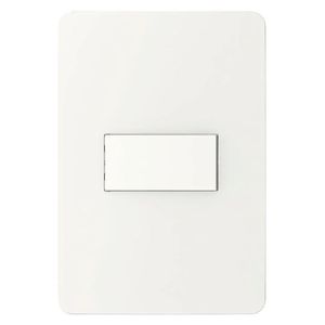 Conjunto interruptor simples 10a 250v branco - schneider